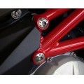 Motocorse Billet Titanium Frame Plug Kit for MV Agusta 3 cylinder Models